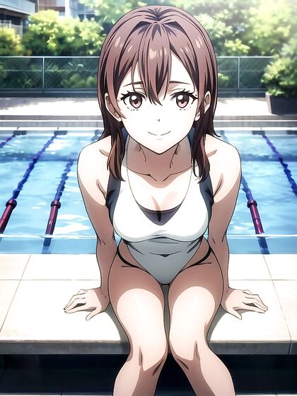 Poolside Waist-Shot Ecstasy - A Short-Length Hentai Adventure