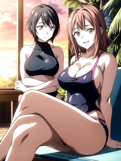 Sunny's Thick Black Hair Adds Seductive Charm to Her Hentai Adventures