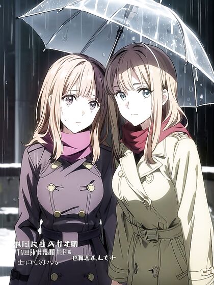 Two People Engage in Steamy Scarf Play While Staring at You in This Hentai AI Porn