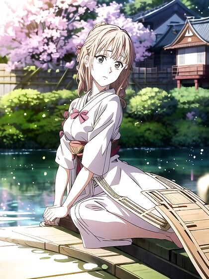Screencap Hentai Adventures in a Japanese Village Landscape