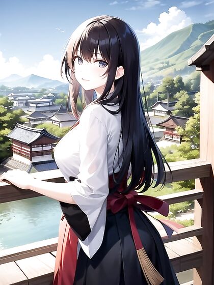 Japanese Village Image Sets the Mood forSTEAMY Hentai Adventures