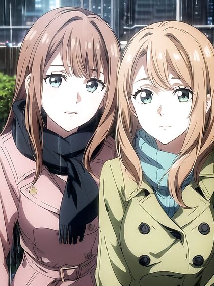 Two Lovers Wrapped in Warm Pullovers Enjoy Intimate Snowy hentai Moments