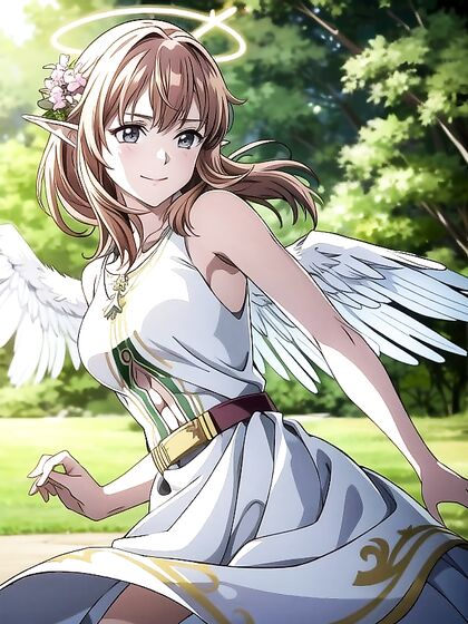 Pointy-Eared Elf Dances Seductively in Mesmerizing Hentai AI Image