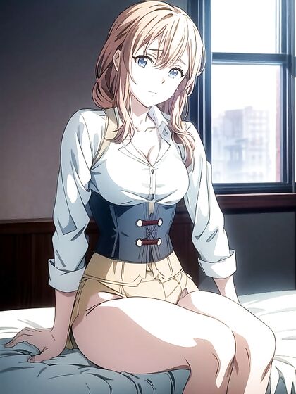 Braids and Buttons Unleashed - Bedroom Passion in Hentai AIErotic Delights