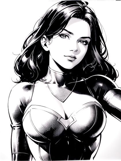 Massive Bosoms Bust Shots - voluptuous women over 20 in mind-blowing Hentai AI Image