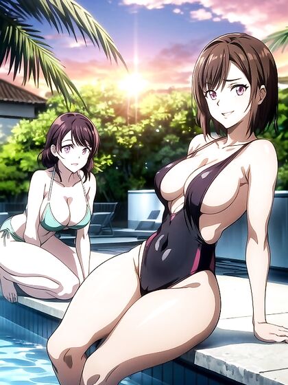 Gazing Into Your Eyes at Sunset - A Captivating Short-Length Hentai Experience