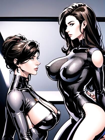 Hot Doggystyle Action with Mature Women in SteamyComic Hentai AI Image