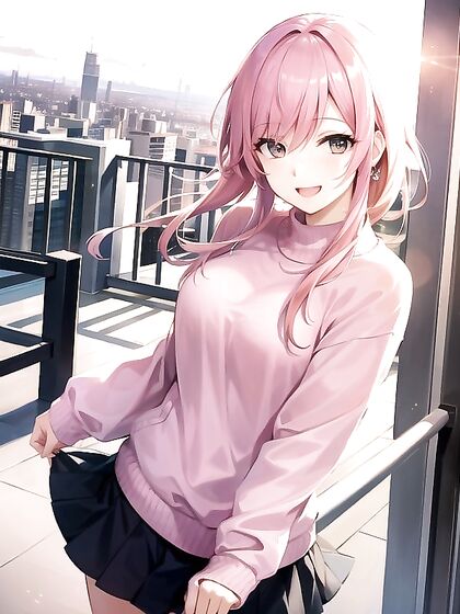 Pink Cityscape Sets the Mood for Blissful Hentai Pleasure