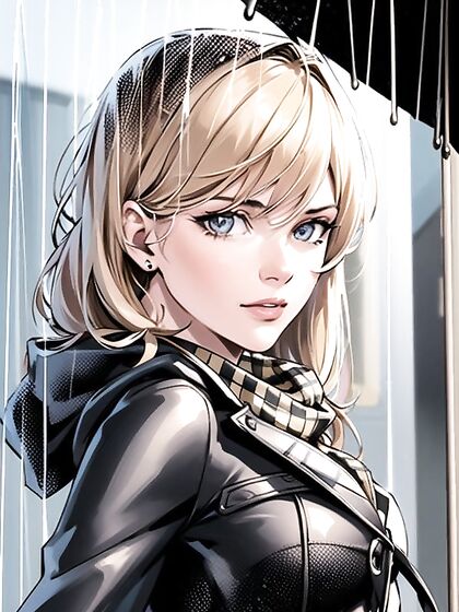 City hentai noon encounter with two people indulge in steamy AI porn