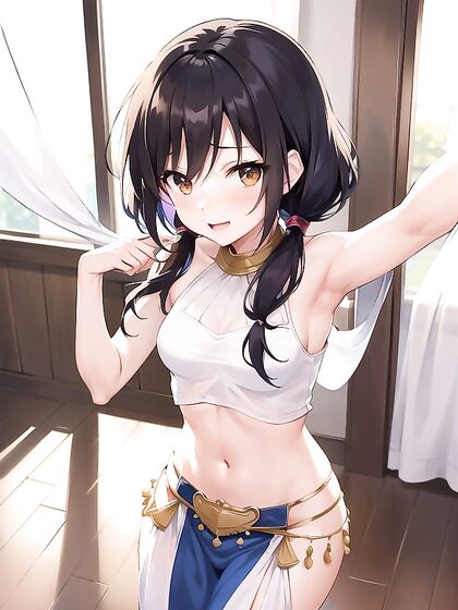 Multi-Colored Bust Shots from Every Angle in Explosive Hentai AI Image