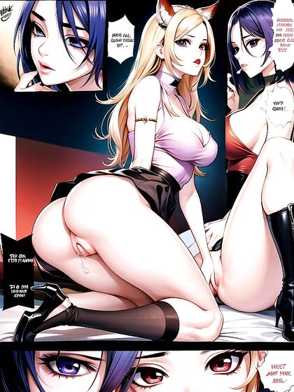 Vivid Manga Image Featuring Explicit Vagina and Anal Hentai AI Image