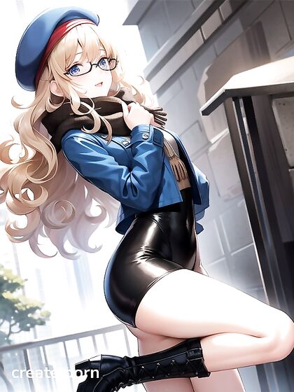 Cute Curvy Cutie in Sexy Boots Takes on Exciting Hentai Adventures