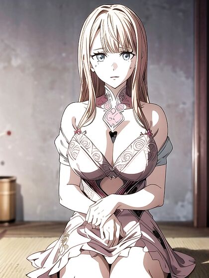 Vagina and Asshole Close-Up Staring at You in This hentai AI Porn Image