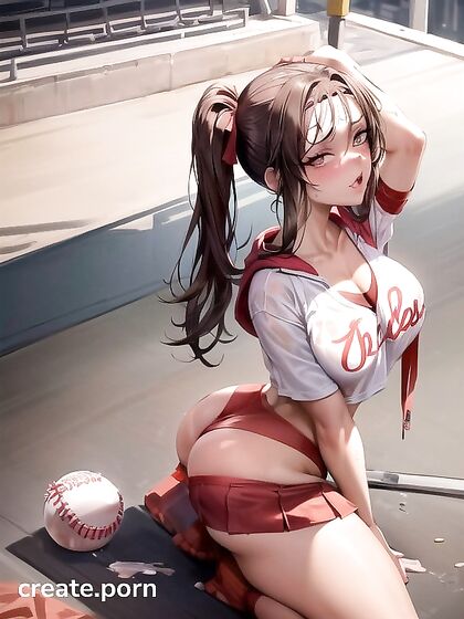 Cute Pigtails and Seductive Ass Play in Detailed Hentai AI Image