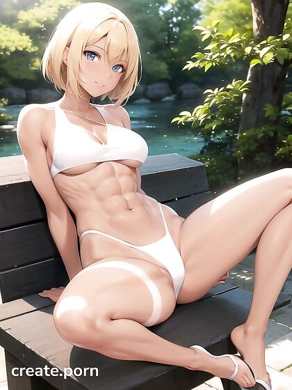 Bobcut Beauty Goes Naked for Intense Blue hentai Pleasure