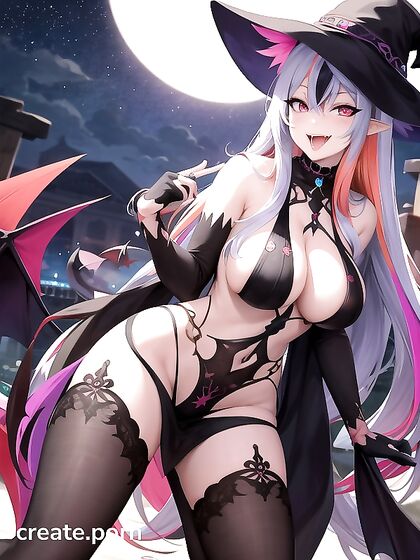 Witch With Big Tits Goes Wild in Naked Hentai Adventure
