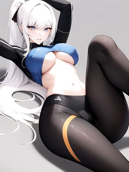 Noelle Silva Wears Tight Leggings and Sporty Outfits for steamy Hentai Fun