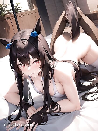 Wavy-Haired Siren Tempts You in Seductive Hentai AI Image