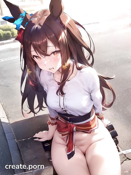 Umamusume Futanari Horses Get Wild in Naughty Naked Hentai AI Image