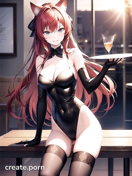Sunny at 18 Shows Off Her Stunning Legs in Seductive Hentai AI Image