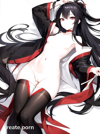 Cumming All Over Her Tiny 18+ Tits and Tight Body inSTEAMY Hentai AI Image