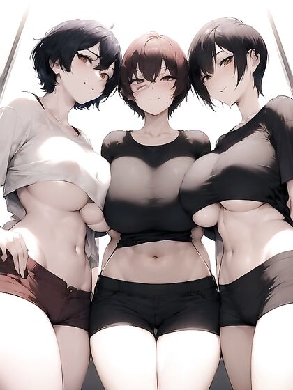 Harem Seduction in the Noon Changing Room - Steamy Hentai Adventures