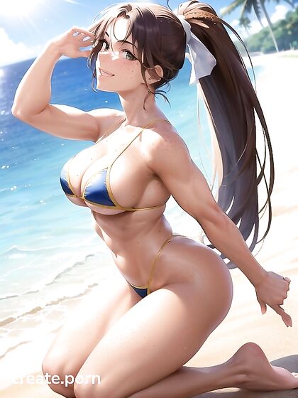 Sunny Beach Noon Adventures - Steamy Hentai AI Erotic Fun