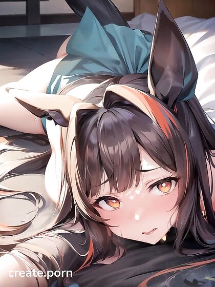 Horse Girl 18+ Spreads Her Wet Vagina inMind-Bending Hentai AI Image