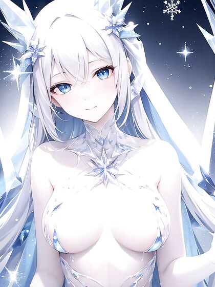 Frost Spirit Gets Intimate Close-Ups in RANDOM VIEW Hentai AI Image