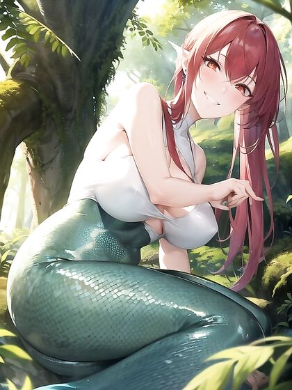 Mermaid and Lamia Enjoy Intimate Bottom-Up Fun in Steamy Hentai Adventures