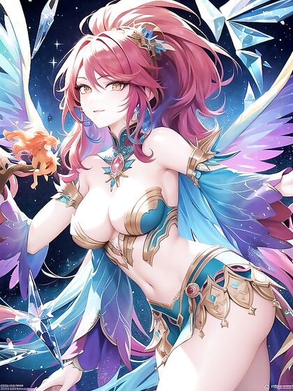 Luminescent Plant Magic Landscapes in High-Res Hentai Close-Ups