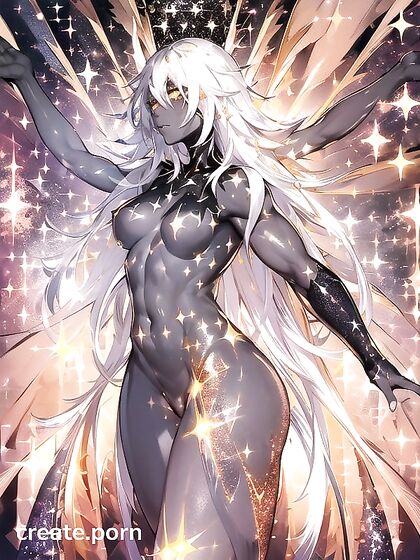 Glistening naked skin in mind-blowing Hentai AI Image
