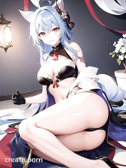 Explore Genshin Impact Characters in Seductive Hentai AI Image