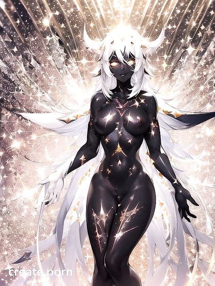 Glitter-Haired Beauty Wrapped in Multiple Arms for Steamy Hentai Pleasure