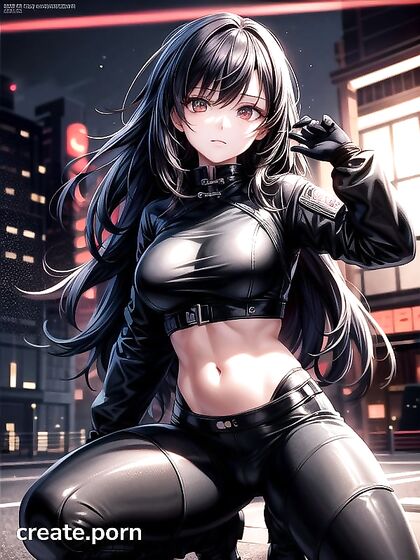 Intense Gazes - Badass Women Staring into the Camera for Erotic Hentai Pleasure
