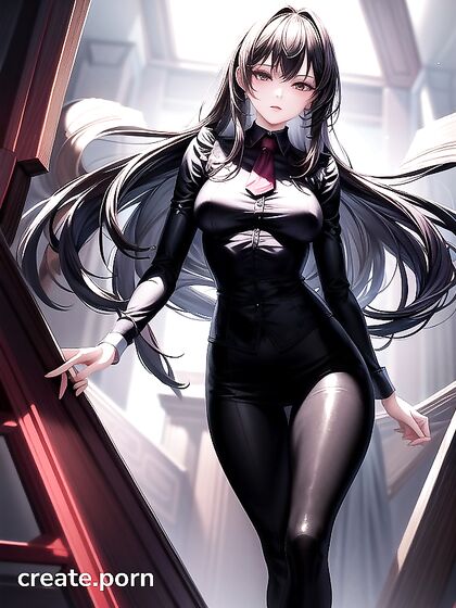Teacher with Small Breasts in Ultra-Detailed Hentai AI Image