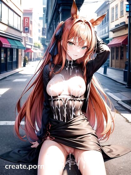 Ultra-Detailed Anime Girl 18+ with Animal Ears and Long Hair in Seductive Hentai AI Image