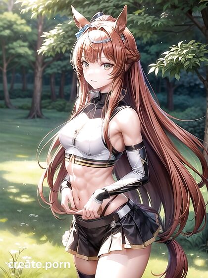 Meadow the Muscular Horse Girl 18+ Seduces You in Steamy Hentai AI Image