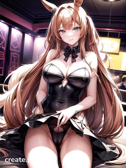 Horse Girl 18+ with Animal Ears and Long Hair in Steamy Hentai Adventures