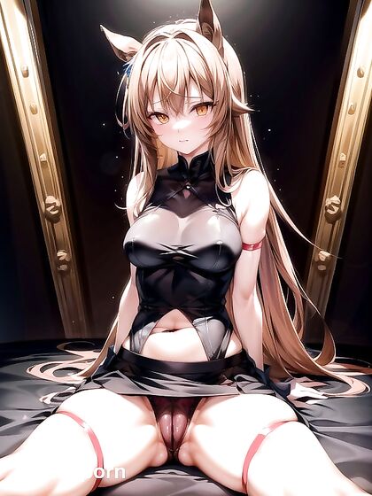 Horse Girl 18+ Shows Off Her Splits at the Horny Hentai Party