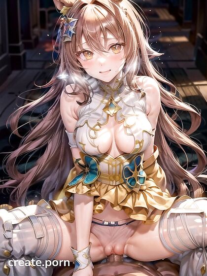 Horse Girl 18+ with Blunt Bangs Rides Her Master in Steamy Hentai AI Image
