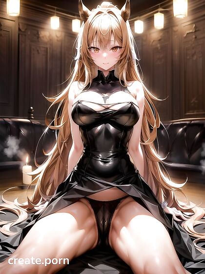 Suzuka Umamusume's Seductive Camel Toe in Game CG Hentai AI Image