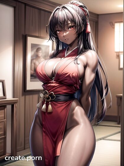 Ultra-Detailed Hentai AI Porn with Long Multicolored Hair