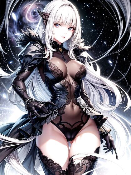 Realistic Hairstyles, Elaborate Facial Features, and Detailed Eyes in Hentai Hentai AI Image