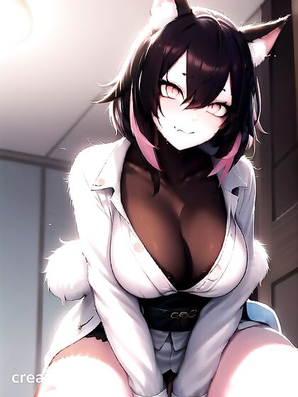 Unbuttoned Teen 18+ Seduction in a Rainy Hentai Fantasy