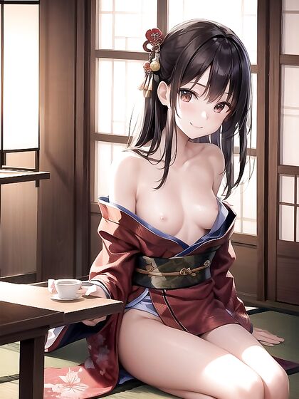 Ultra-Detailed Skinny Girl 18+ Enjoying Intense Pleasure on Tatami Mats