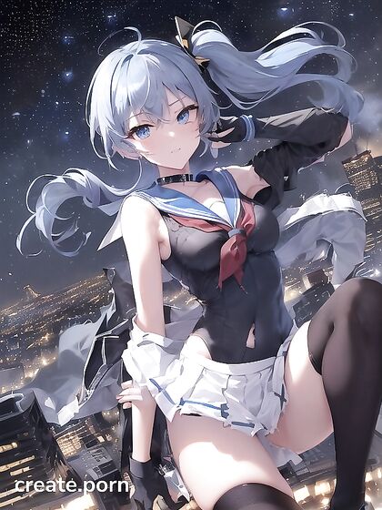 Small-Ass Model Takes On One-Man Hentai AI Image in Steamy AI Porn Image