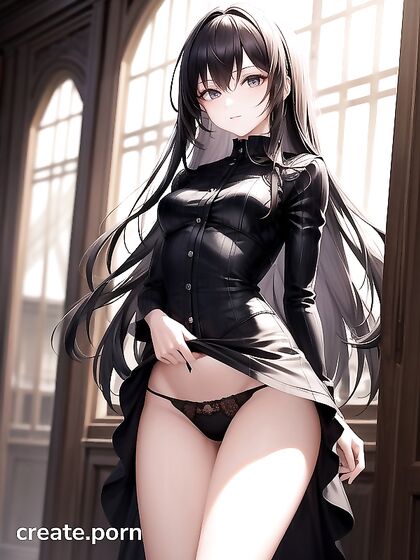 Detailed Exploration of a Tiny 18+ Ass in Solo Hentai AI Image