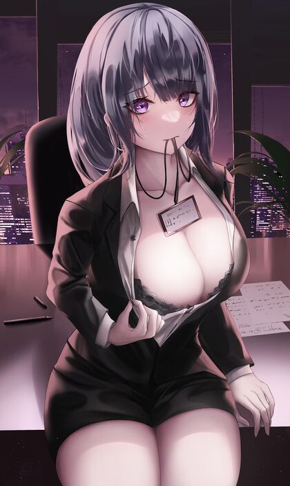 Pounding Hard at Work - Hentai XXX Pics of Slayin’ It in Office Sex Romp