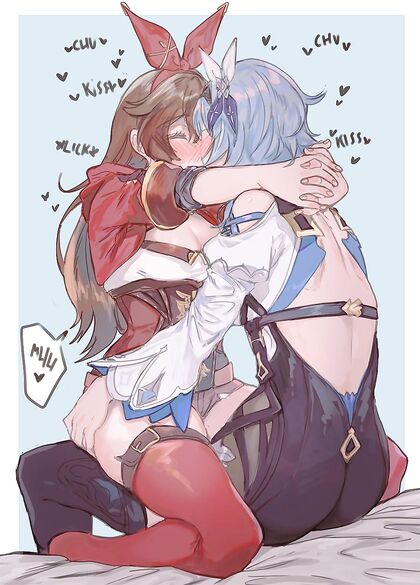 Hella Hot HentaixAmbxer Pussy Lickin': EulaxTongue-Deep in Her BFF
